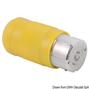 Marinco 6364CRN розетка влагозащищенная 50A 125/250B (арт. 14.587.01)