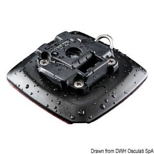 Универсальное крепление SCANSTRUT ROKK MINI для электронных устройств основание с клейким слоем, крепление на горизонтал.поверхности (арт. 23.404.04)