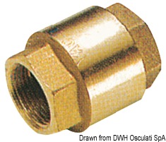 Латунный обратный клапан 3/4"