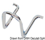 Направляющая для кулачкового эксцентрикового стопора 38 мм