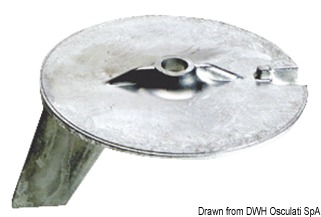 Магниевый триммер Yamaha/SELVA 67C-45371-00 для четырехтактных моторов 25/60 л.с. Ø95 мм (арт. 43.253.04)