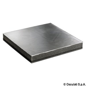 Шумопоглощающая звукоизоляционная панель с тканью из стекловолокна 100x75х2,8 см (арт. 65.100.75)