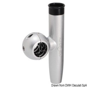 Держатель для удочек из алюминия Ø 44 мм (арт. 48.195.01)