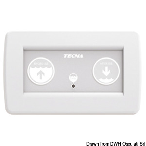 Tecma All in One панель управления с двумя кнопками (арт. 50.226.50)