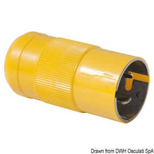 Marinco 6361CRN вилка двухполюсная однофазная 32 А 230 B для подключения к береговой сети (арт. 14.6