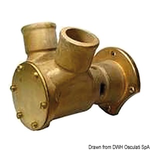 Помпа NAUCO 242437 втулки 45 мм для охлаждения двигателя