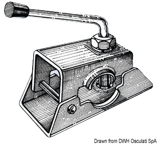 Крепление для стойки с колесом 02.014.57