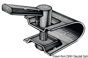 Крепление для стойки с колесом 02.014.56