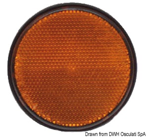 Катафот оранжевый самоклеящийся 60 мм (арт. 02.023.32)