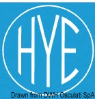 Лонготакельный блок HYE TUFNOL из пластика и нержавеющей стали со стопором 59/30 мм 601200 кг 12 мм