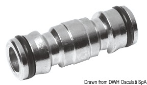 Соединитель для шлангов из хромированной латуни