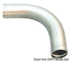 Соединение 90 ° для слива туалета