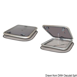 Затеняющие антимоскитные сетки 800 x 800 мм