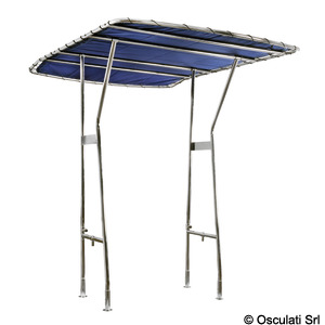 Козырёк из нержавеющей стали 240 х 150 х 210 см