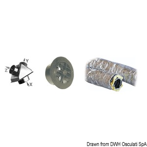 Комплект аксессуаров для выхода воздуха B (арт. 50.241.45)