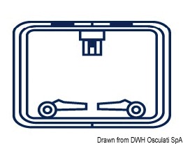 Защитная накладка на люк 580 x 460 мм