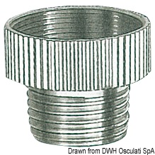 Переходник с 3/8" на 1/2" для душевых шлангов