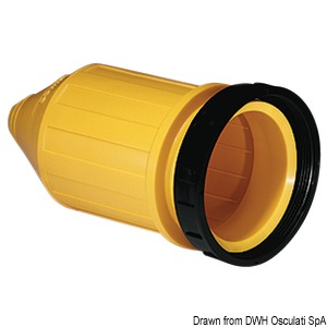 Marinco 7715CRNXPK 30A всепогодный кожух 30A с резьбовым уплотнительным кольцом для розеток Marinco (арт. 14.587.04)