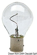Лампочка накаливания BAY15D 24В 25Вт (10 шт)