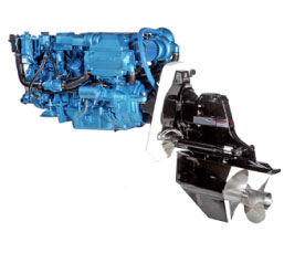 Судовой двигатель Nanni Z6.300 BRAVO 3