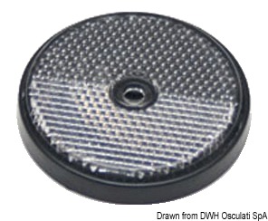 Катафот белый 60 мм