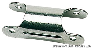 Петля из нержавеющей стали для лестниц диаметр трубы 22 мм