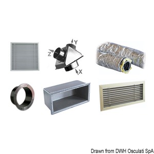 Комплект аксессуаров для выхода воздуха второй (арт. 50.241.55)