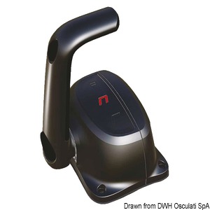 Однорычажный блок управления для одного двигателя черный B501B