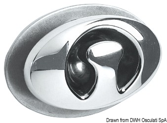 Врезной крюк для крепления фала водных лыж (арт. 64.215.00)