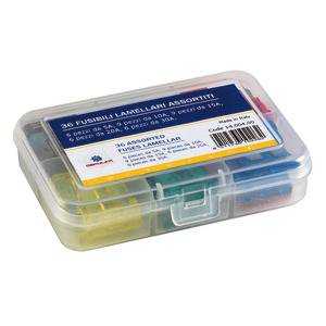 Комплект предохранителей наминалом от 5А до 30А (36 шт) (арт. 14.004.00)