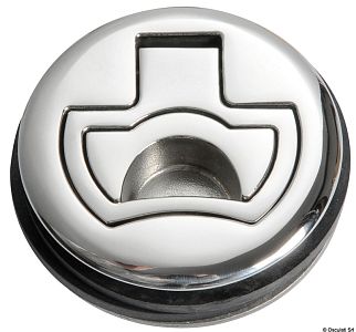 Ручка для щитов пайола с защитой от вибрации Ø60мм из нержавеющей стали AISI316 (арт. 38.426.90)