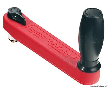 LEWMAR Titan рукоятка Primary красная 200 мм