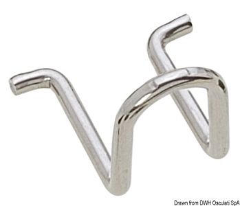 Направляющая укороченная для кулачкового эксцентрикового стопора 38 мм (арт. 56.254.21)