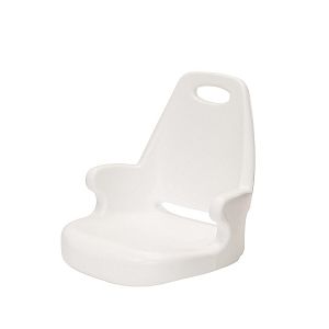 Кресло Vetus V-quipment Captain 485x500x530мм белое без обивки и подушек (арт. CAPTSEAT3)