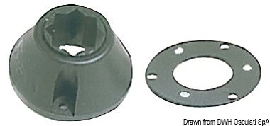 Держатель для ручек для лебедки из полиамида универсальный Ø 52 мм