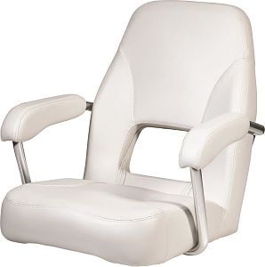 Кресло Vetus V-quipment SAILOR с рамой из анодированного алюминия белое (арт. CHSAILW2)