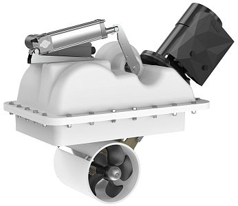 Подруливающее устройство выдвигающееся Quick BTR 12В, 4,3 кВт, 185мм, 85кгс, MSC800 (арт. FGBTR1808512M00)