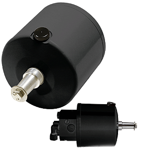 Гидронасос рулевой Vetus 30см3/об вал Ø19мм 1:12 для шланга Ø10мм 5 поршней, черный, с обратным клапаном (арт. HTP3010RB)