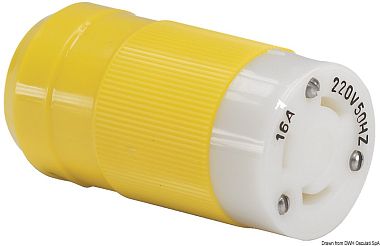 Marinco 305CRCXN розетка влагозащищенная 16A 230B (арт. 14.305.00)