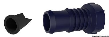 Прямой соединитель шланга 3/4" - 1" с обратным клапаном