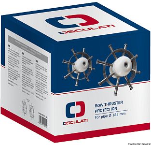 Защита носового подруливающего устройства 185 мм (арт. 02.050.18)