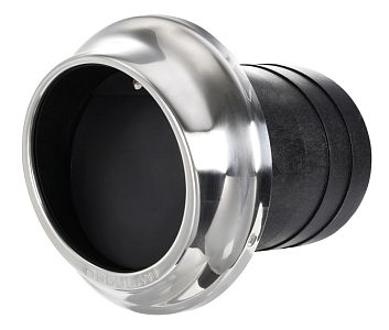 Выхлопной патрубок из технополимера и нержавеющей стали 90 мм (арт. 51.386.07)