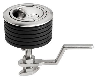 Ручка для щитов пайола Eclipse LIFT TURN средняя с замком Ø75мм AISI316 компрессионная набор 2 штуки