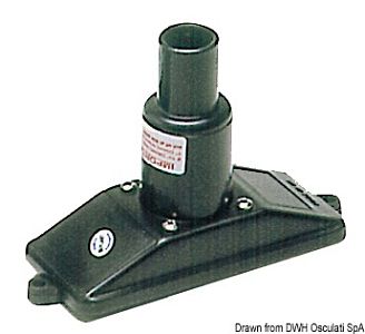 Вертикальный всасывающий фильтр WHALE черный пластик