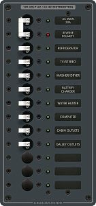 Панель выключателей переменного тока основная группа + 11 позиций (арт. 8485)