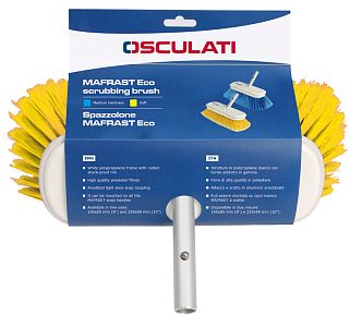 Щетка MAFRAST Eco мягкая из полиэфира 195 x 85 мм желтая