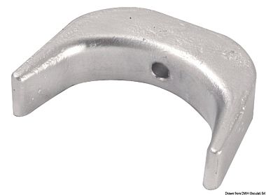 Цинковый подковообразный анод Selva 2504020 для двигателей 40-60 л.с. 75x55x17 мм (арт. 43.031.00 / 2504020)