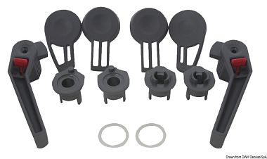 Комплект рычага блокировки для Lewmar FH2G, LP, MP, Ocean