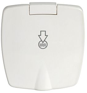 Встраиваемый ввод пресной воды New Edge диаметр врезки 69 мм белый (арт. 16.441.14)