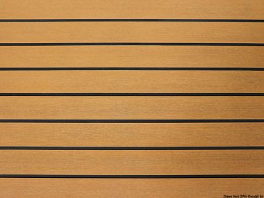 Самоклеящееся покрытие Eva Faux Teak для палуб из ЭВА с отделкой под тик 2400x1200x6 мм цвет дерева